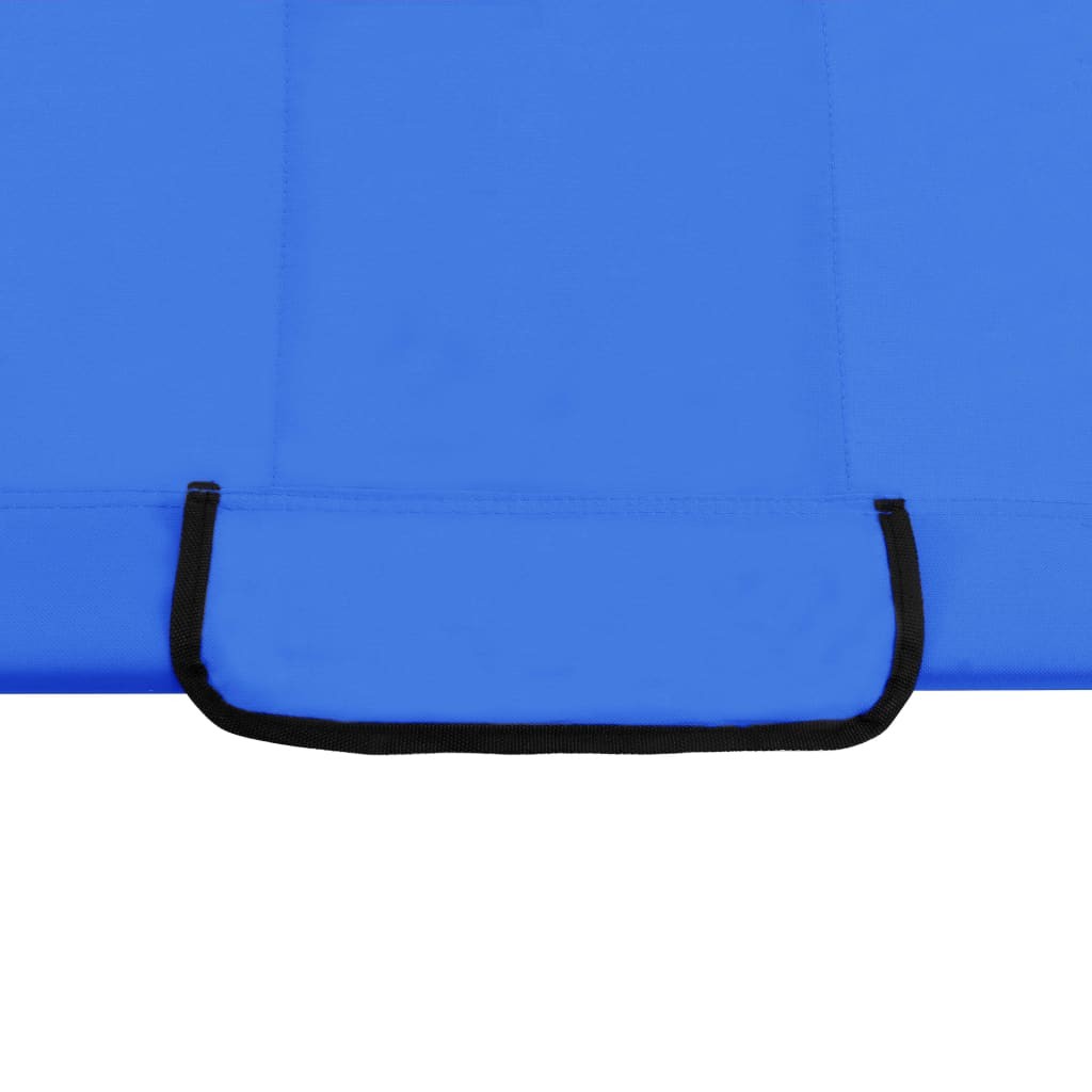 Camping Bed 206x75x45 cm XXL Blue